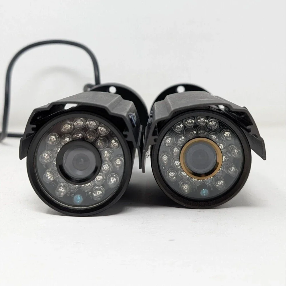 Swann Pro-530 Security Camera Lot Of 2 with Cables Pro Series CCTV